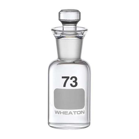 BOD Bottle, 115 mm H, Clear, 43 mm Dia, PK36 MPN:227494-03