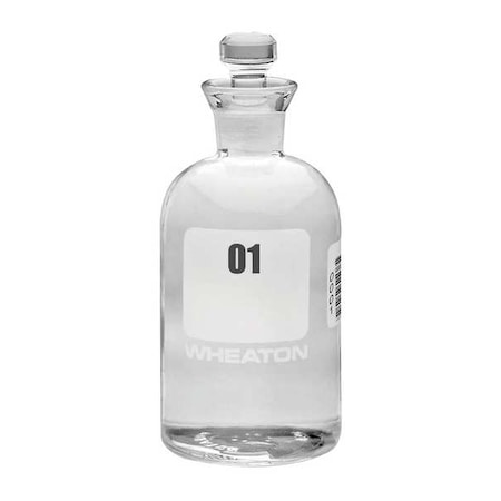 BOD Bottle, Boro Glass, 165mm H, PK24 MPN:227497-01