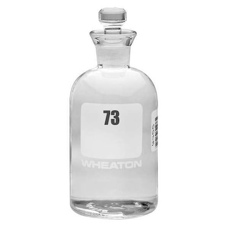 BOD Bottle, 165 mm H, Clear, 69 mm Dia, PK24 MPN:227497-04