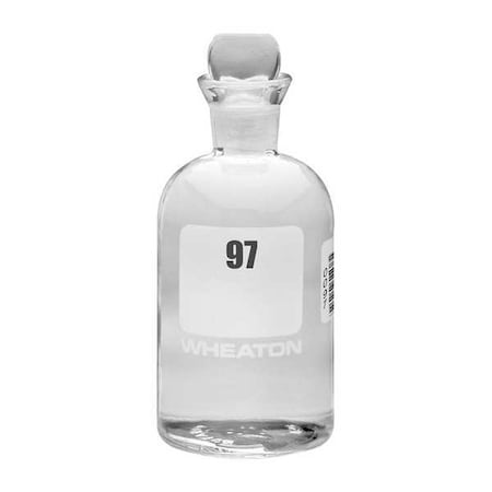 BOD Bottle, 165 mm H, Clear, 69 mm Dia, PK24 MPN:227497-05G