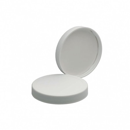White Pp Solid Top Screw Cap W/Pol, PK48 MPN:239222