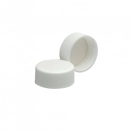 White Pp Screw Cap, W/Ptfe Faced, PK144 MPN:239226