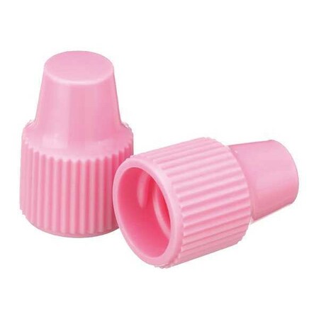 Cap, 8 mm Dia, Pink, PK100 MPN:242501
