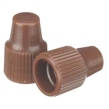 Cap, 8 mm Dia, Brown, PK100 MPN:242509