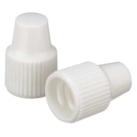 Cap, 8 mm Dia, White, PK100 MPN:242510