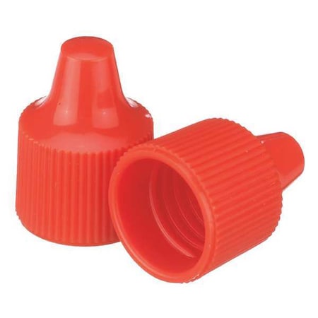 Cap, 15 mm Dia, Orange, PK100 MPN:242513