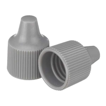 Cap, 15 mm Dia, Gray, PK100 MPN:242515