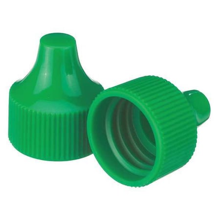 Cap, 20 mm Dia, Green, PK100 MPN:242526