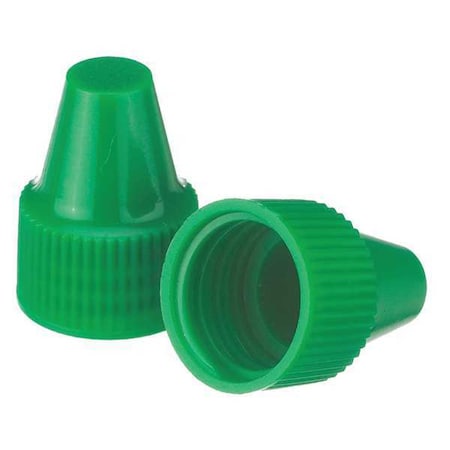 Cap, 13 mm Dia, Green, PK100 MPN:242536