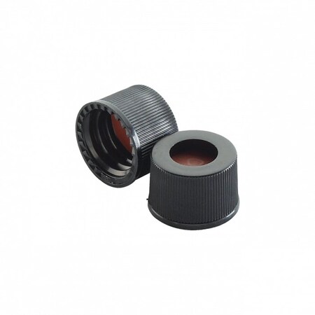 Black PP Preassembled Screw Caps, PK100 MPN:242760