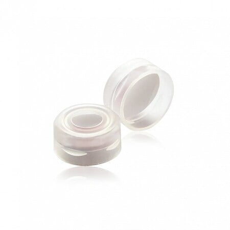 Clear PE Snap Caps, PTFE Septa, T, PK100 MPN:242782