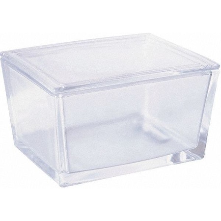 Staining Dish w/Cover, Cap. 40 Slides, PK6 MPN:900303