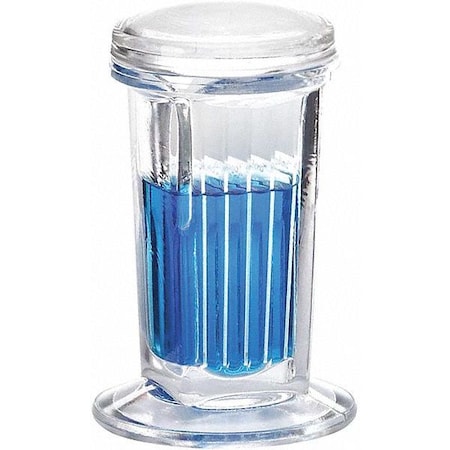 Coplin Jar with Cover, Cap. 10 Slides, PK6 MPN:900470