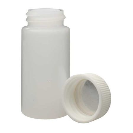 Sample Vial, 61 mm H, HDPE, White, PK500 MPN:986711