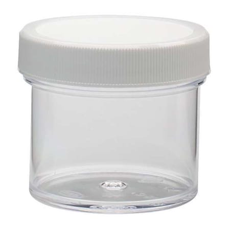 Jar, 60 mL, 46 mm H, White, PK48 MPN:W209913