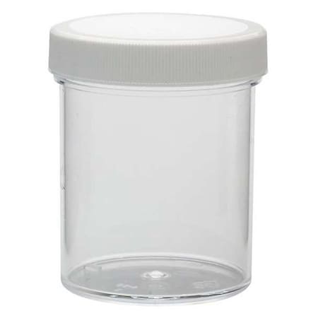 Jar, 125 mL, 68 mm H, White, PK36 MPN:W209914