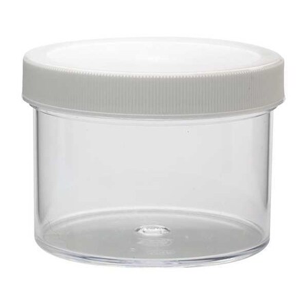 Jar, 250 mL, 64 mm H, White, PK36 MPN:W209915