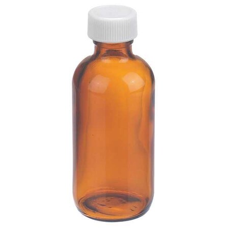 Bottle, 94 mm H, Amber, 39 mm Dia, PK24 MPN:W216843