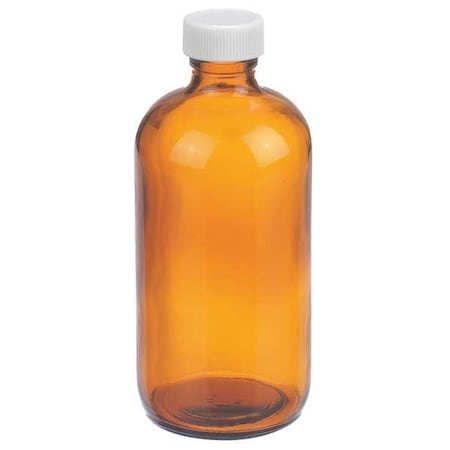 Bottle, 136 mm H, Amber, 60 mm Dia, PK108 MPN:W216862