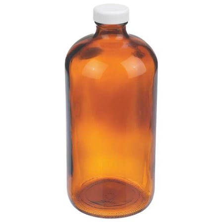 Bottle, 206 mm H, Amber, 94 mm Dia, PK30 MPN:W216864