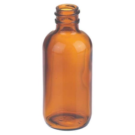 Bottle, 94 mm H, Amber, 39 mm Dia, PK288 MPN:W216866