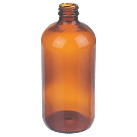 Bottle, 168 mm H, Amber, 75 mm Dia, PK60 MPN:W216869