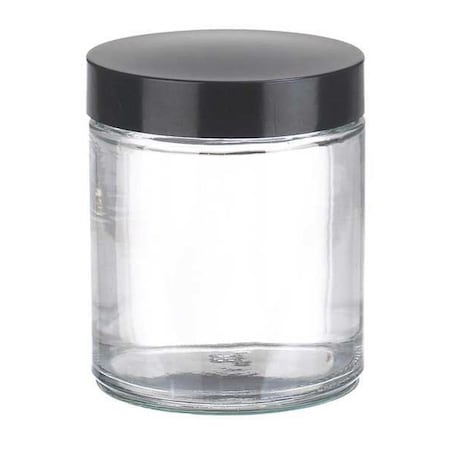 Jar, 125 mL, 73 mm H, Clear, PK24 MPN:W216913
