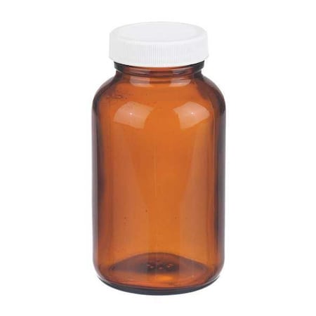 Bottle, 119 mm H, Amber, 66 mm Dia, PK24 MPN:W216942