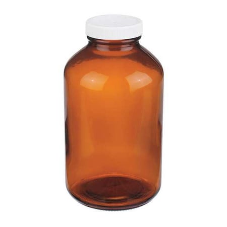 Bottle, 178 mm H, Amber, 99 mm Dia, PK36 MPN:W216959