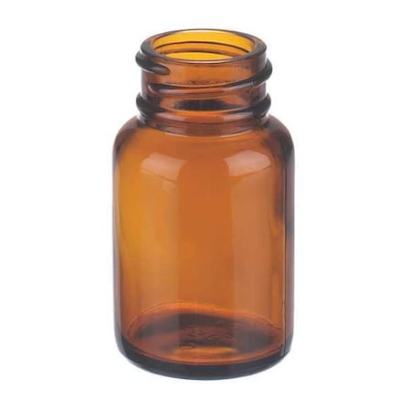 Bottle, 65 mm H, Amber, 37 mm Dia, PK432 MPN:W216960