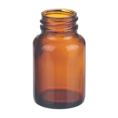 Bottle, 75 mm H, Amber, 44 mm Dia, PK216 MPN:W216961