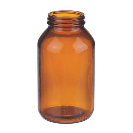 Bottle, 146 mm H, Amber, 80 mm Dia, PK60 MPN:W216964