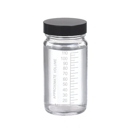 VALUMETRIC Graduated Bottle, 4oz, Ru, PK 24 MPN:W216980