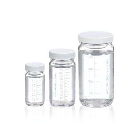 VALUMETRIC Graduated Bottle, 16oz, P, PK 48 MPN:W216986