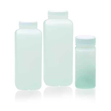 HDPE Oblong Bottle, Solid White PP, PK 48 MPN:W218814