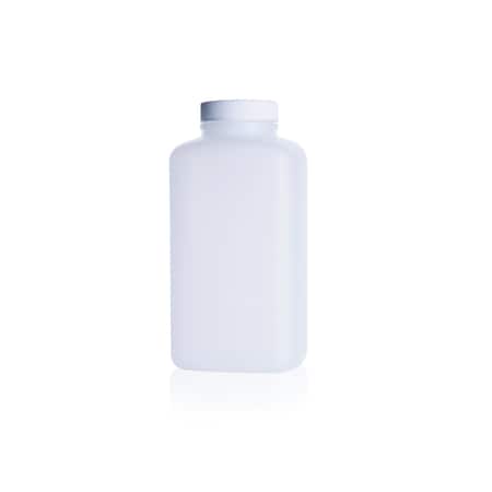 HDPE Oblong Bottle, Solid White PP, PK 250 MPN:W218815