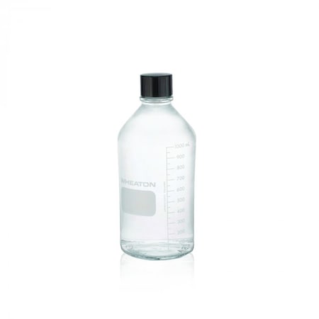 Media / Lab Bottle, Without Cap, Cle, PK 12 MPN:W219440