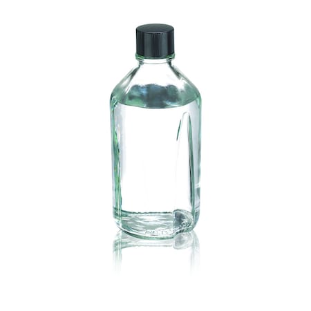 Media / Lab Bottle, non graduated, w, PK 12 MPN:W219580