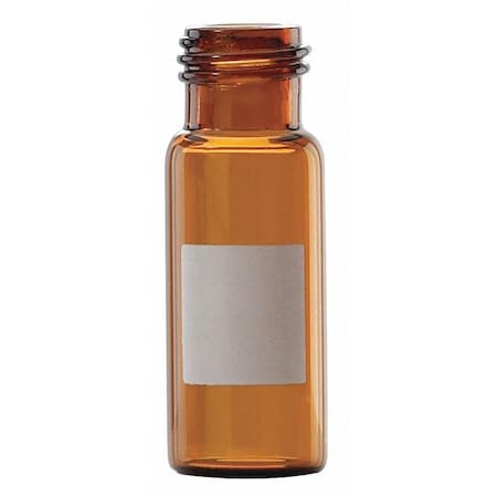 Vial, 1.8mL, Amber, Writing Patch, PK1000 MPN:W225153