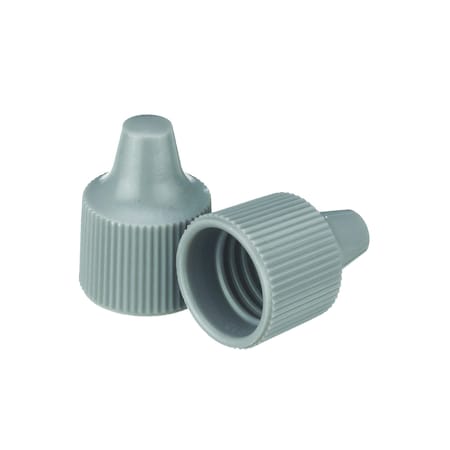 Dropper Tip Cap, 15-415, Gray, PK 1000 MPN:W242515-A