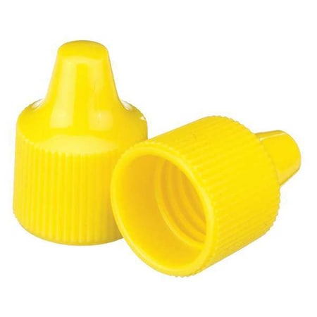 Dropper Tip CapPP, Yellow, PK1000 MPN:W242518-A
