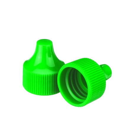 Dropper Tip Cap, 20-410, Green, PK 1000 MPN:W242526-A