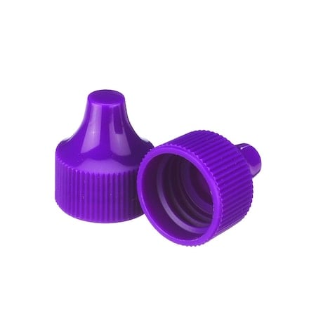 Dropper Tip Cap, 20-410, Purple, PK 1000 MPN:W242527-A