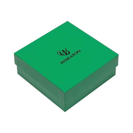 CryoFile, Cryogenic Box, Green, PK15 MPN:W651600