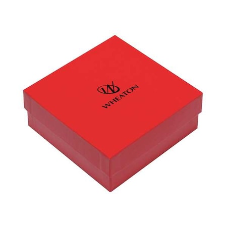 CryoFile, Cryogenic Box, Red, PK15 MPN:W651605