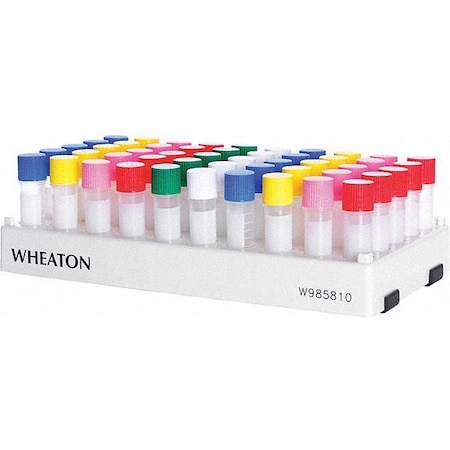 Cryogenic Vial Rack, Polypropylene, PK5 MPN:W985810