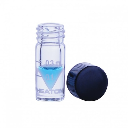 Vial, Clear, 0.3mL, Neck Size 13-425, PK12 MPN:W986273NG