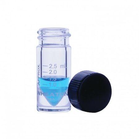 Vial, Clear, 3mL, Neck Size 20-400, PK12 MPN:W986277NG