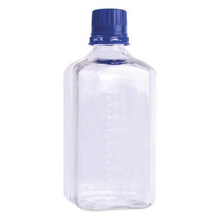 Media Bottle, PETG, 218.7 mm H, PK12 MPN:WPBGC1000S