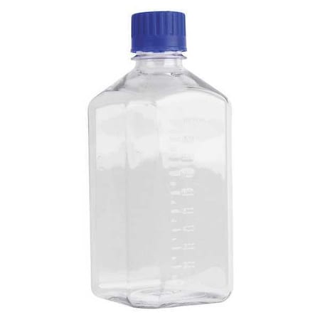 Media Bottle, PETG, 218.7 mm H, PK12 MPN:WPBGC1000SB